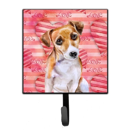 Carolines Treasures Jack Russell Terrier No.2 Love Leash or Key Holder BB9800SH4